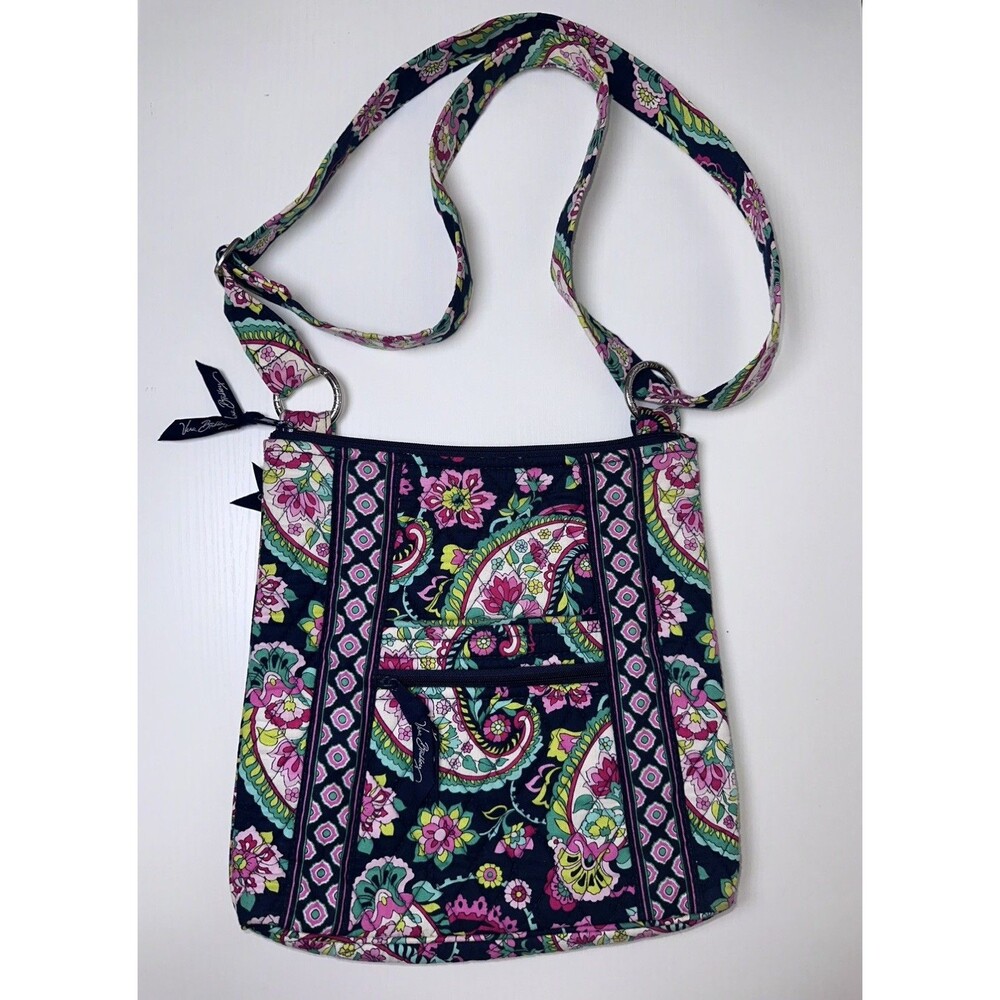 Vera Bradley Handbag “Petal Paisley” Quilted Crossbody Purse Retired